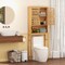 Over The Toilet Storage Cabinet Bathroom with Adjustable Shelf-Natural
